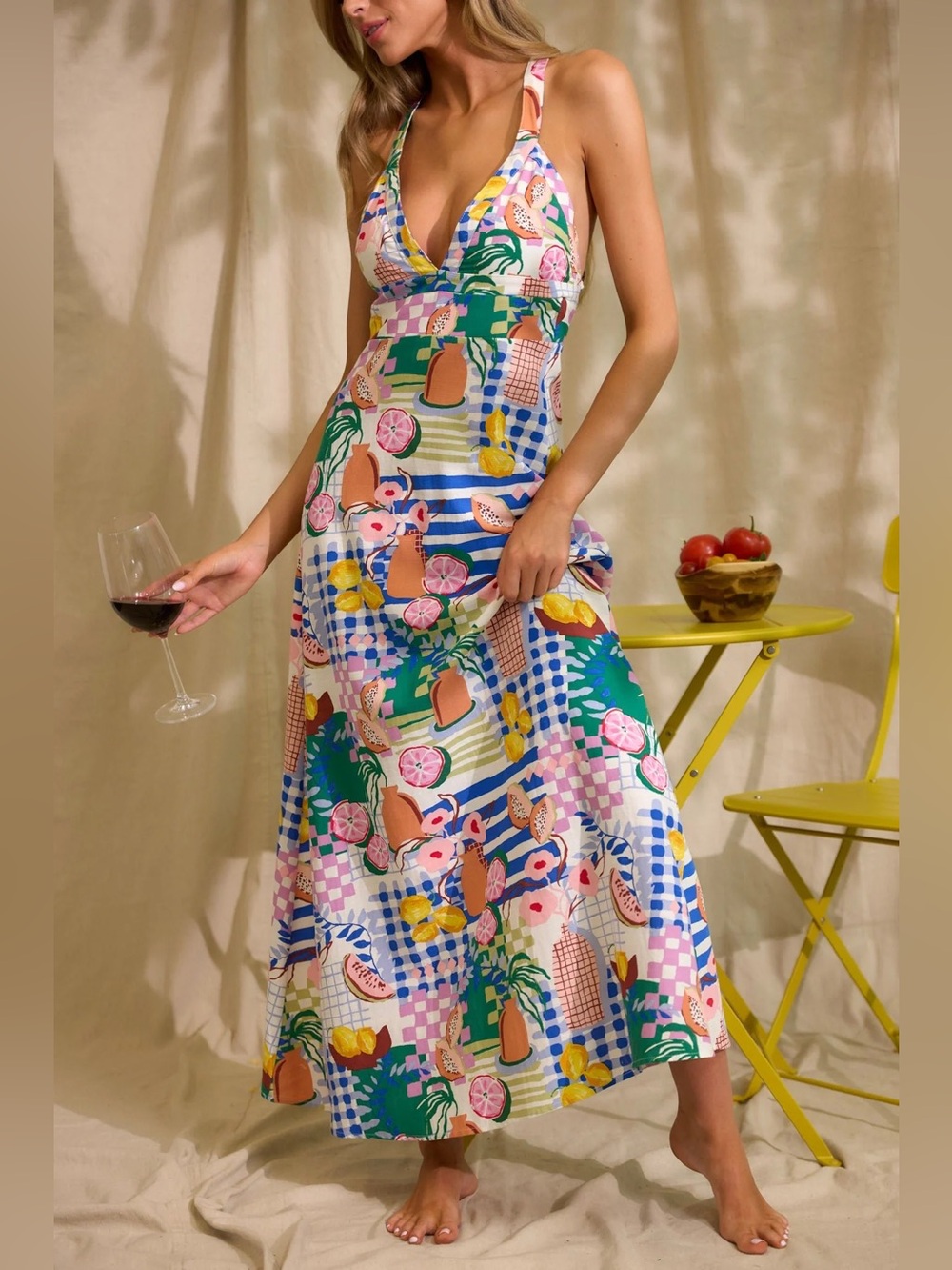 Mink Pink Revolve al fresco summer dress size small